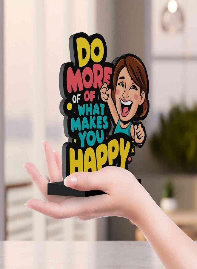 PICKYPOMP Wooden Idols and Figurins Dream Believe Achieve Wooden Quote Showpieces, Office and Home Decor Item, Side Table Decor, Study/Computer Table, Living Room, Best Gift Item - P0186 - Image 5